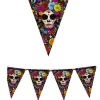 Baner Halloweenowy Meksykańska Czaszka Catrina 3m
