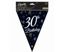 Baner urodzinowy flagi 30 URODZINY 270 cm