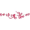 Baner Girlanda Love Is In The Air WALENTYNKI 200 cm