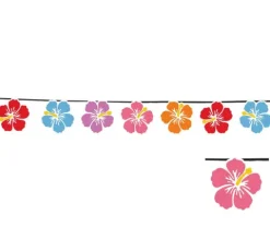 Baner Girlanda na lato KWIATY 300 cm