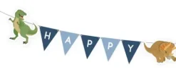 Baner "Happy Birthday" Dinozaury 180 cm