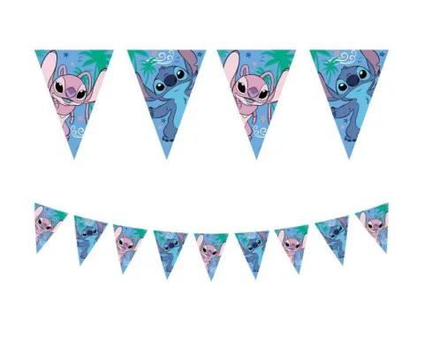 Baner papierowy flagi Stitch 230 cm