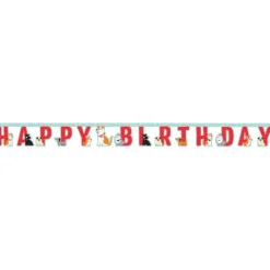 Baner urodzinowy Dog Party Pieski 220 cm