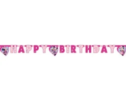 Baner urodzinowy "Happy Birthday" Myszka Minnie Junior 200 cm