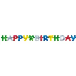 Baner urodzinowy "Happy Birthday" 1,4 m
