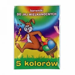 Barwniki do jajek wielkanocnych 5 kolorów