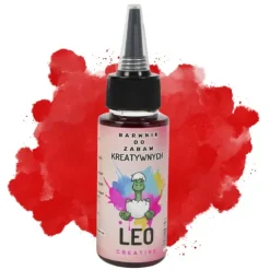 Barwnik w płynie CZERWONY - 50 ml - Leo Creative