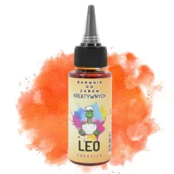 Barwnik w płynie POMARAŃCZOWY - 50 ml - Leo Creative