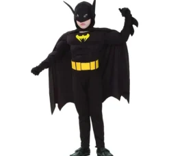Batman Nietoperz z muskułami strój dla dzieci