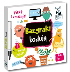 BAZGRAKI KODUJĄ (3-6 LAT) KSIĄŻKA + MAZAK KAPITAN NAUKA 2022