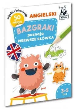 Bazgraki poznają Angielski. Pierwsze słówka, ćwiczenia