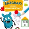 Bazgraki poznają kolory i kształty 2-3 lata, ćwiczenia
