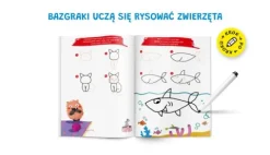 Bazgraki uczą się rysować - Zwierzęta, ćwiczenia