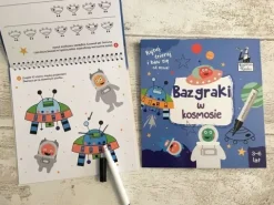 BAZGRAKI W KOSMOSIE (3-6 LAT) KSIĄŻKA + MAZAK KAPITAN NAUKA