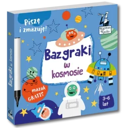 BAZGRAKI W KOSMOSIE (3-6 LAT) KSIĄŻKA + MAZAK KAPITAN NAUKA