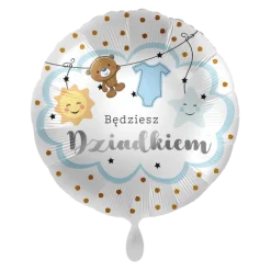 Będziesz DZIADKIEM balon foliowy okrągły 18"