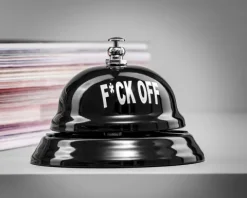 Biurkowy dzwonek F*CK OFF