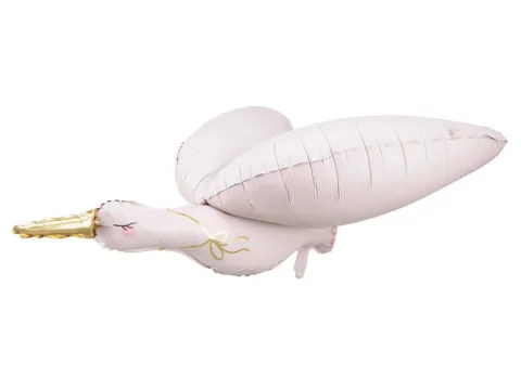 BOCIAN balon foliowy 103x60 cm