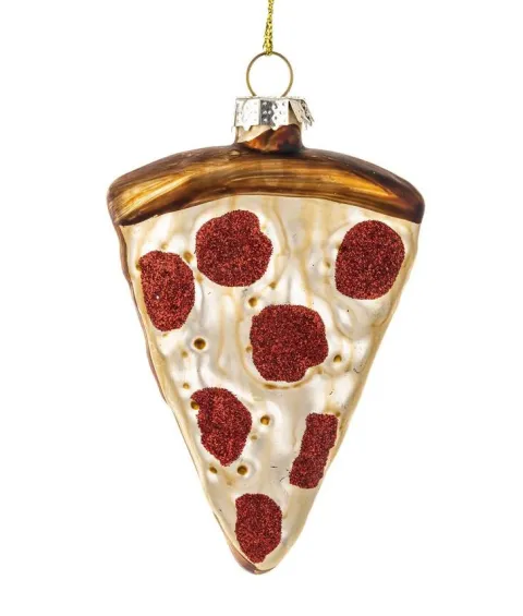 Bombka zawieszka na choinkę pizza kawałek pizzy 1 szt.