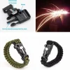 Bransoletka paracord 3w1 ARMY GREEN