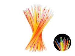 Bransoletki łamane świecące FLUO (Glow Stick) MIX 100 szt. Party Deco
