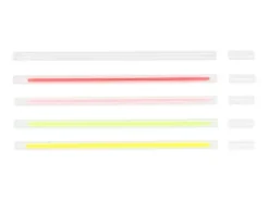Bransoletki łamane świecące FLUO (Glow Stick) MIX 100 szt. Party Deco