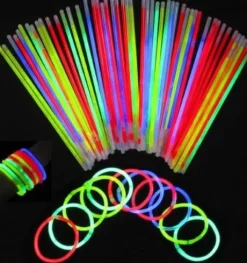 Bransoletki łamane świecące FLUO (Glow Stick) MIX 50 szt.