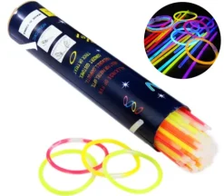 Bransoletki łamane świecące FLUO (Glow Stick) MIX 100 szt.