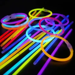 Bransoletki łamane świecące FLUO (Glow Stick) MIX 100 szt.