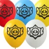 BRAWL STARS balon gumowy z nadrukiem 1 szt. mix