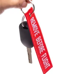 Brelok REMOVE BEFORE FLIGHT