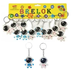 Brelok silikonowy Kosmos astronauta mix wzorów