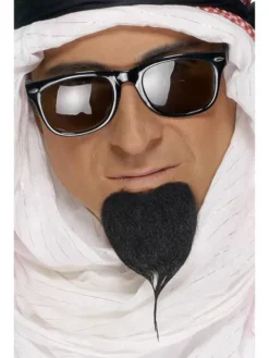 Broda Araba Szejka kozia bródka samoprzylepna czarna