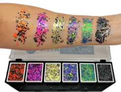 Brokat profesjonalny VIVID Glitter Cream Nocturnal - paletka 48g