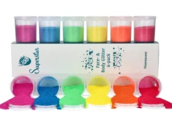 Brokat sypki profesjonalny UV NEON Superstar 6x15ml