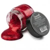Brokat w żelu do ciała i włosów Red czerwony Superstar 15 ml