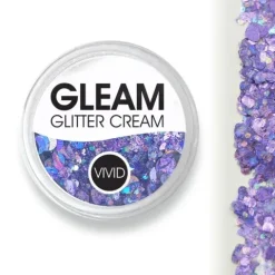 Brokat w żelu krem VIVID Glitter GLEAM Glitter Cream, kolor Purpose 10g