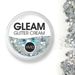 Brokat w żelu krem VIVID Glitter GLEAM Glitter Cream, kolor Heaven 10 g