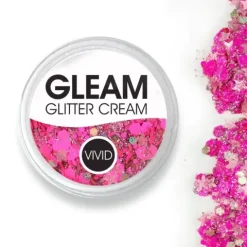 Brokat w żelu krem VIVID Glitter GLEAM Glitter Cream, kolor Watermelon 10 g