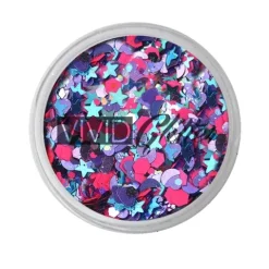 Brokat w żelu krem VIVID Glitter GLEAM Glitter Cream, kolor Blazin Unicorn 10 g