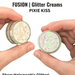 Brokat w kremie kosmetyczny do twarzy i ciała Fusion - Pixie Kiss UV 10ml