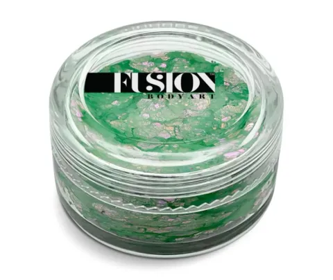 Brokat w kremie kosmetyczny do twarzy i ciała Fusion - Whimsical Mint 10ml