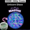 Brokat w kremie kosmetyczny do twarzy i ciała Fusion - Unicorn Disco UV 10ml