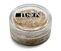 Brokat w kremie kosmetyczny do twarzy i ciała Fusion - Golden Fairy UV 10ml