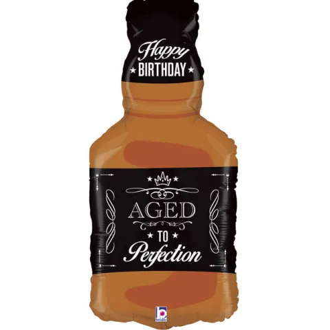 Butelka Whisky balon foliowy (Age to Perfection) na powietrze 14 cali
