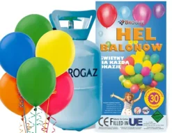 Butla z helem jednorazowa na 30 balonów HELIUM KIT 0,25m3