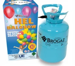 Butla z helem jednorazowa na 30 balonów HELIUM KIT 0,25m3