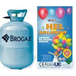 Butla z helem jednorazowa na 90 balonów HELIUM KIT 0,15m3