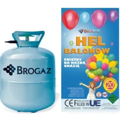 Butla z helem jednorazowa na 20 balonów HELIUM KIT 0,15m3