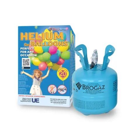Butla z helem jednorazowa na 20 balonów HELIUM KIT 0,15m3